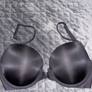 Solid Black Victoria’s Secret Push Up Bra